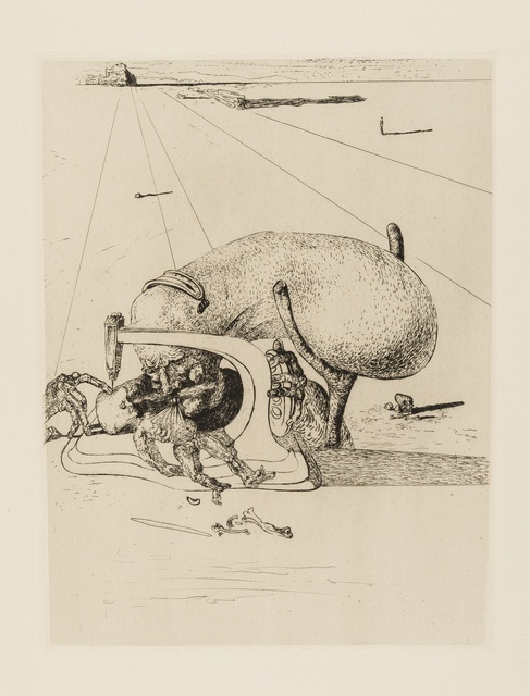Salvador Dalí, ‘Sewing Machine (Field 34-2; M&L 31b)’, 1934, Forum Auctions