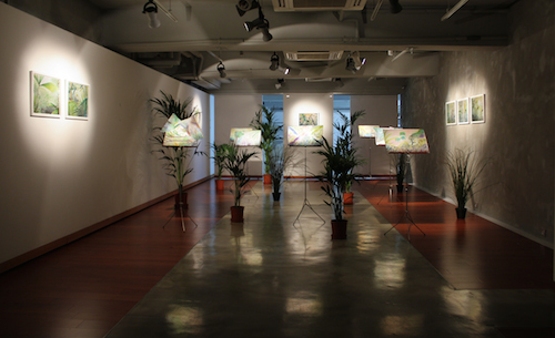 Valéry Grancher, Regression, Exhibition view, Mur Nomade, Hong Kong, 9May-30Jun2015 Valéry Grancher, Regression, Exhibition view, Mur Nomade, Hong Kong, 9May-30Jun2015