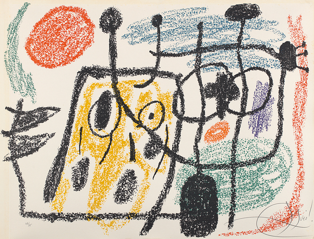 Joan Miró, ‘Album 21: one plate’, 1978, Phillips