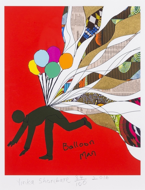 Yinka Shonibare CBE, ‘Balloon Man’, 2016, Print, Photogravure with screenprint in colours, Forum Auctions