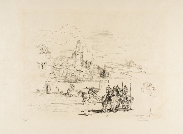 Salvador Dalí, ‘Rome and Cadaqués (Field 73-21; M&L 535)’, 1972, Forum Auctions