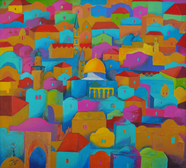 Hosni Radwan, ‘Jerusalem #6’, 2018, Zawyeh Gallery