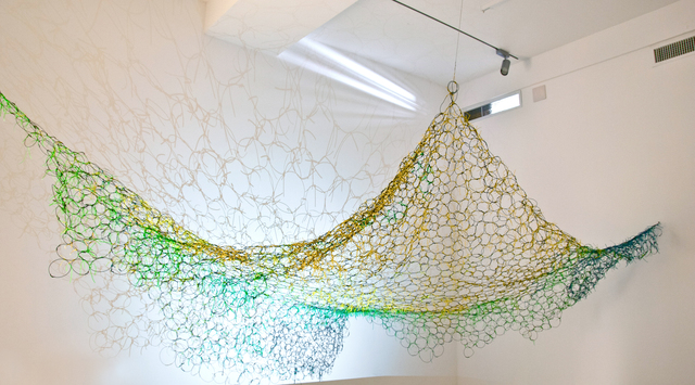 Richelle Gribble, ‘Net’, 2013, Installation, Wire and string, Jonathan Ferrara Gallery