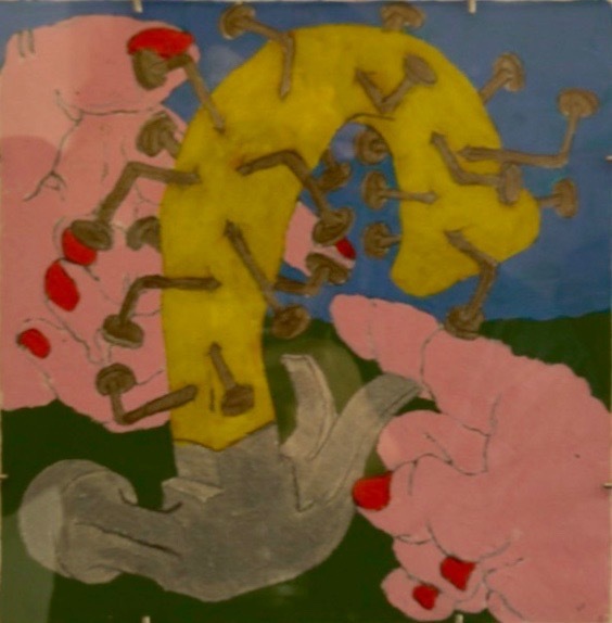 Austin Furtak-Cole, ‘Bendt’, 2016, Painting, Flashe on paper, Park Place Gallery