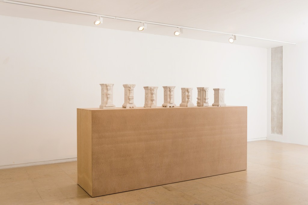 Oliver Laric, Yuanmingyuan Columns, 2014, CCA. Photo by Youval Hai. Oliver Laric, Yuanmingyuan Columns, 2014, CCA. Photo by Youval Hai.