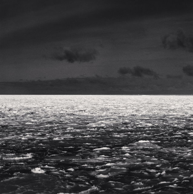 Michael Kenna, ‘Frozen Sea of Okhotsk, Study 2, Utoro, Hokkaido, Japan’, 2005, Photography, Toned gelatin silver print, G. Gibson Gallery