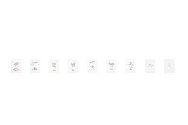 Juana Valdes, ‘Hanging By ’, 2012, Spinello Projects