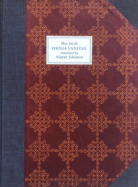 Thyrsus Press, ‘Omnia Vanitas’, 2018, Books and Portfolios, Handmade artist book of poems by Max Jacob, translated by Alastar Johnson with drawings by Jinny Pearce, Seager Gray Gallery