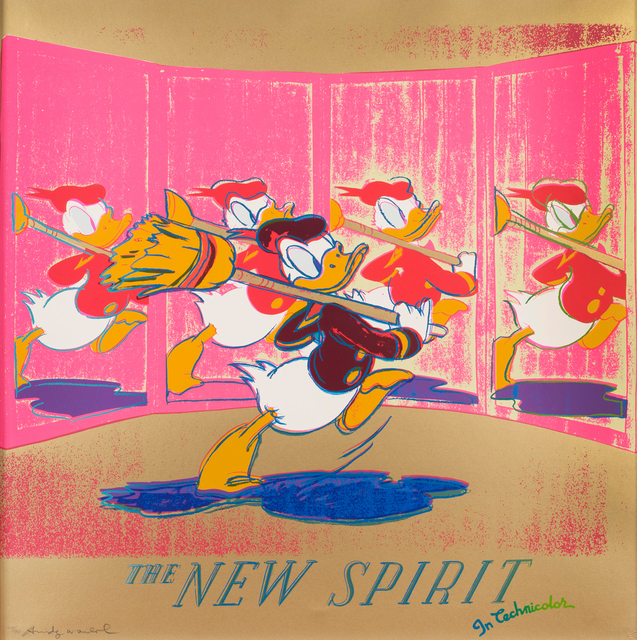 Andy Warhol, ‘New Spirit (Donald Duck) II.350’, 1985, Print, Screenprint on Lenox Museum Board, OSME Fine Art