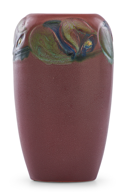 Rookwood Pottery Charles S Todd Modeled Mat Vase With