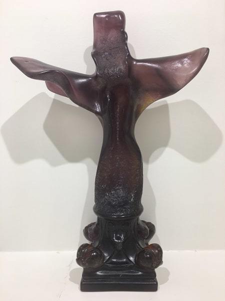 Salvador Dalí, ‘The Leibniz Cross’, 1976, Sculpture, Molten glass, Dali Paris
