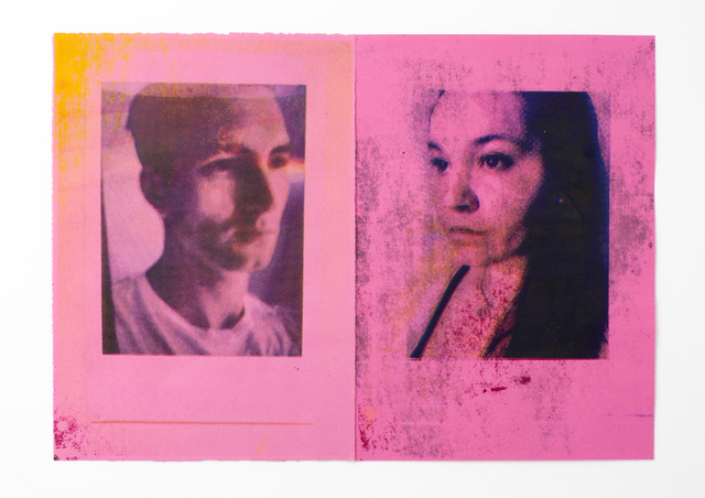 2060BC, ‘The Charlatans (Pink Diptych)’, 2020, Print, Silkscreen Print on Poundland Paper, IFAC Arts