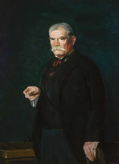 George Wesley Bellows, ‘Portrait of Judge Peter Olney’, 1914, Painting, Oil on canvas, Doyle