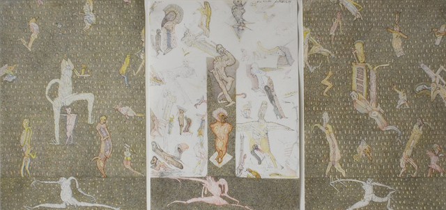Felix Waske, ‘Nr. 365 Triptychon (Triptych)’, 1987, Galerie Lehner