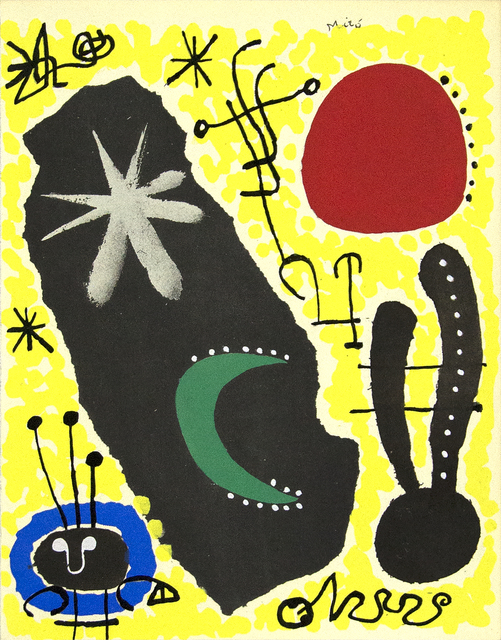 Joan Miró, ‘Papier Colle’, 1955, Heather James Fine Art Gallery Auction