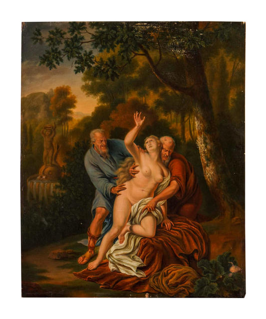 Willem van Mieris, ‘Susannah and the Elders’, Capsule Gallery Auction