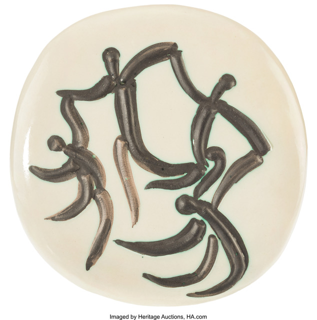 Pablo Picasso, ‘Quatre Danseurs (Plaque)’, 1956, Heritage Auctions