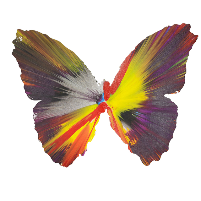 Damien Hirst, ‘Butterfly Spin Painting (Created at Damien Hirst Spin Workshop)’, 2009, Rago/Wright
