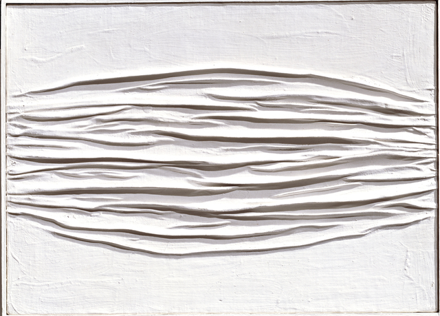Piero Manzoni, ‘Achrome’, 1958, Painting, Kaolin on wrinckled canvas, Collezione Maramotti