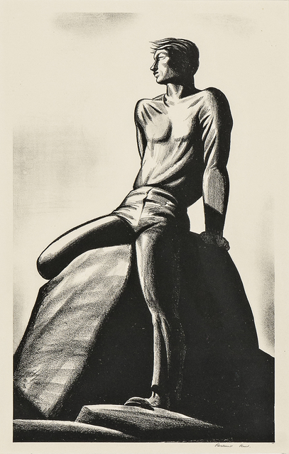 Rockwell Kent, ‘Pinnacle’, 1928, Print, Lithograph on paper, Skinner