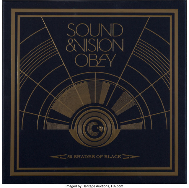 Shepard Fairey, ‘Sound & Vision Obey: 50 Shades of Black, box set’, 2014, Heritage Auctions