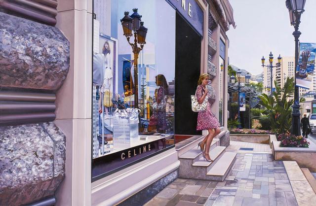 Tom Blackwell, ‘Exiting Celine. Monaco’, Painting, Oil on canvas, Van Ham