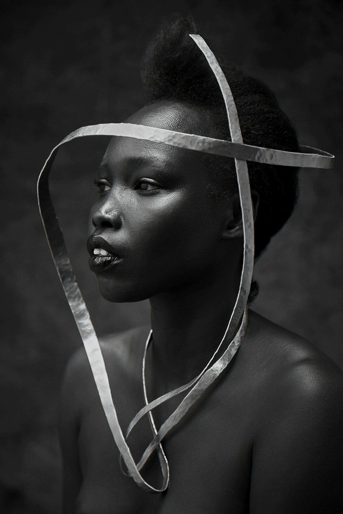 Photo Alex Korolkovas, headpiece Jacques Jarrige, model Mari Malek founder of Stand for Education Photo Alex Korolkovas, headpiece Jacques Jarrige, model Mari Malek founder of Stand for Education