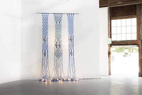 Dana Hemenway, ‘Untitled (extension cords - blue) ’, 2013, Eleanor Harwood Gallery