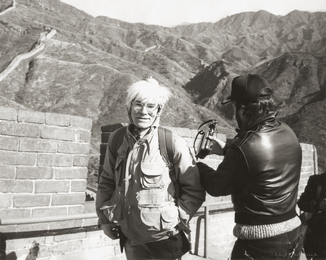 Andy Warhol at the Great Wall
