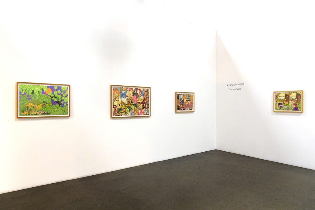 Installation View, Andrew Chuani Ho, "Days and Days," Richard Heller Gallery, Santa Monica, CA. Installation View, Andrew Chuani Ho, "Days and Days," Richard Heller Gallery, Santa Monica, CA.