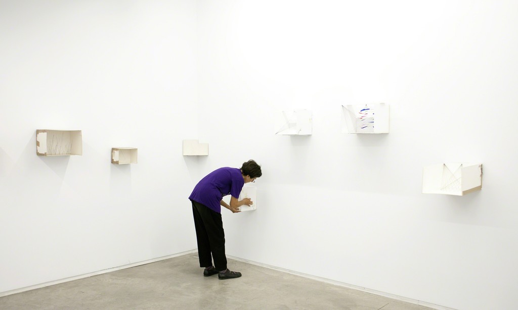 Esther Ferrer, exhibition view at àngels barcelona (solo show), 2012 Esther Ferrer, exhibition view at àngels barcelona (solo show), 2012
