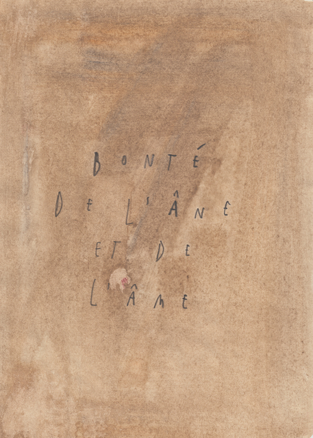Arpaïs Du Bois, ‘Bonté de l'âne et de l'âme’, 2016, GALLERY FIFTY ONE