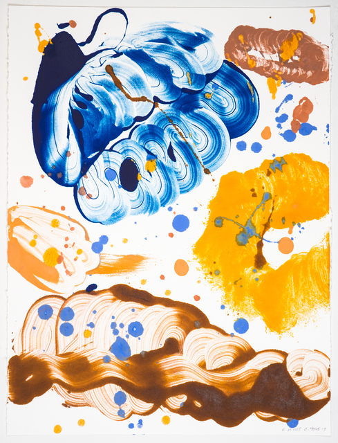Catherine Howe, ‘E.P. no. 5’, 2019, Print, Unique monotype on paper, Manneken Press