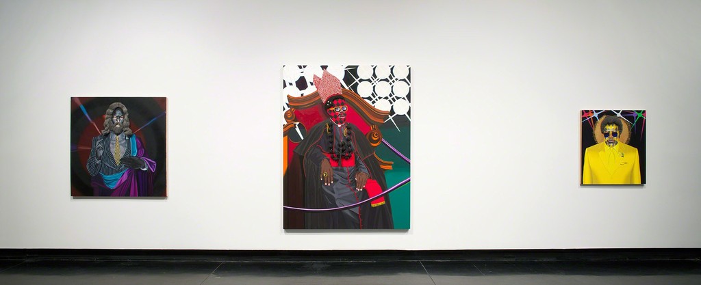 Installation view, Jeff Sonhouse: Slow Motion, Tang Teaching Museum, 2014 Installation view, Jeff Sonhouse: Slow Motion, Tang Teaching Museum, 2014