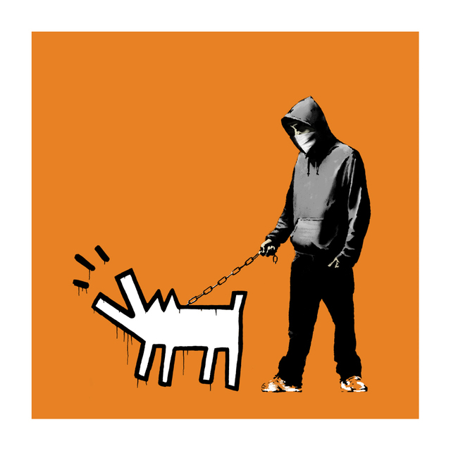 Banksy, ‘Choose Your Weapon (Dark Orange)’, 2010, Prescription Art