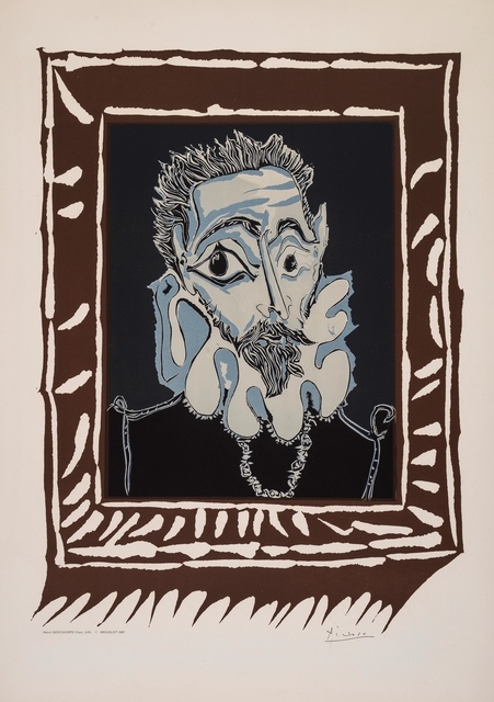 Pablo Picasso, ‘L'Homme a la Fraise (CZW 448)’, 1973, Ephemera or Merchandise, Lithographic poster printed in colours, Forum Auctions