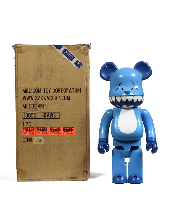 KAWS, ‘Chomper Bearbrick 1000%’, 2003, Sculpture, Painted cast vinyl, DIGARD AUCTION
