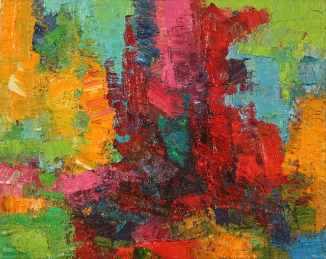 John Barkley, ‘Red and Green Stream of Mind’, 2019, Galerie de Bellefeuille