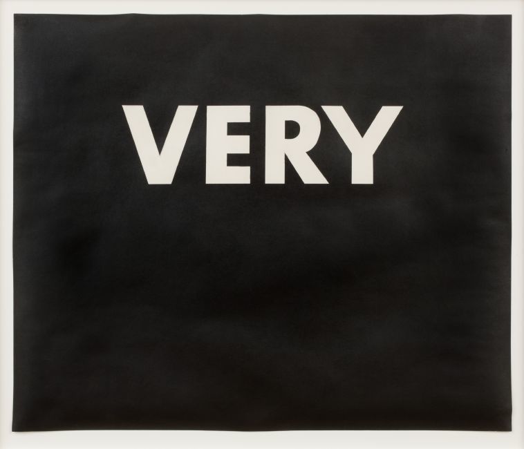 Louisiana on Paper. Ed Ruscha. VERY
Works from the UBS Art Collection
Ed Ruscha
Very, 1973
Pastel on paper, 57.78 x 73.02 cm.
UBS Art Collection
© Ed Ruscha. Courtesy of the artist and Gagosian.
Photo: Emily Hodes
Louisiana on Paper. Ed Ruscha. VERY
Works from the UBS Art Collection
Ed Ruscha
Very, 1973
Pastel on paper, 57.78 x 73.02 cm.
UBS Art Collection
© Ed Ruscha. Courtesy of the artist and Gagosian.
Photo: Emily Hodes