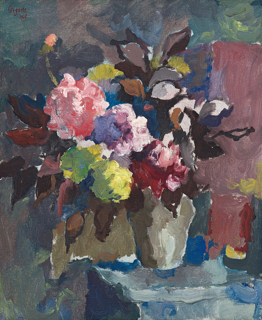 Gregoire Johannes Boonzaier, ‘Still Life with Vase of Flowers’, 1965, Strauss & Co