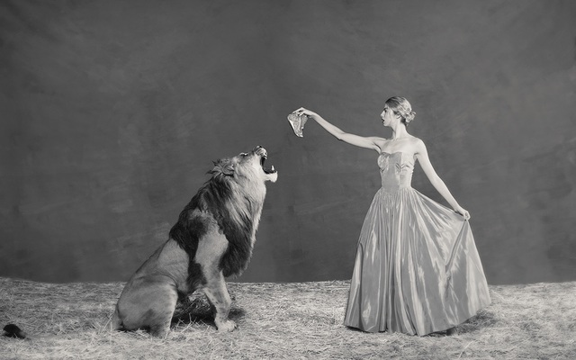 Tyler Shields, ‘Lion Tamer’, ca. 2019, Samuel Lynne Galleries