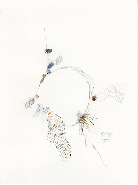Daniela Busarello, ‘Tempo Plonger IV Esgoto 30/12/2018 (sewer)’, 2018, Drawing, Collage or other Work on Paper, Papier Montval, Encre à base de gomme laque blanche, acrylique : brésil brun et gris de payne, graffiti, Mouvements Modernes