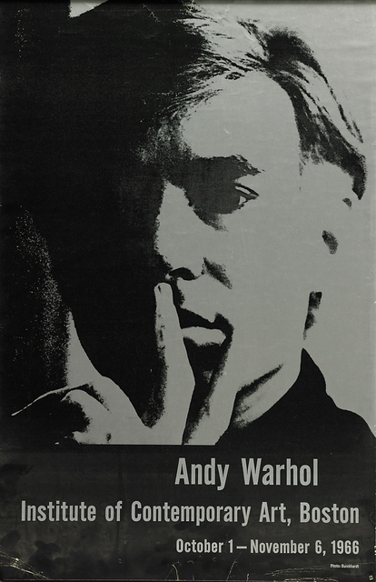 Andy Warhol, ‘Self Portrait (1966 exhibition at Boston’s Institute of Contemporary Art )’, 1966, Rago/Wright
