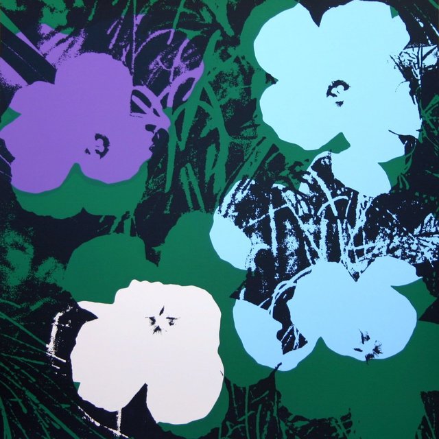 Andy Warhol, ‘Flowers Black Blue - Sunday B. Morning (After)’, ARTEDIO