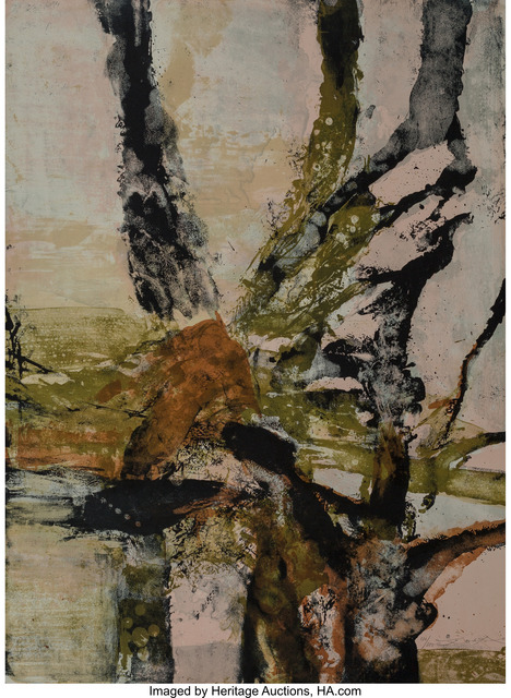 Zao Wou-Ki 趙無極, ‘Tree of Life, from Official Arts Portfolio of the XXIVth Olympiad, Seoul, Korea’, 1988, Heritage Auctions