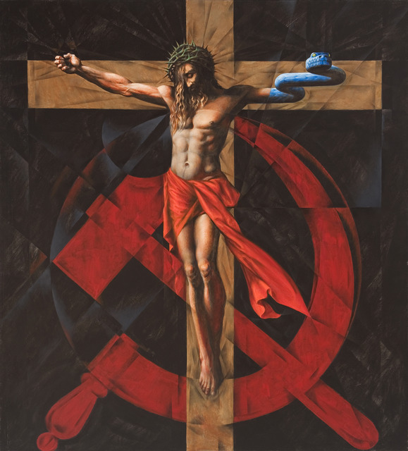 Vitaly Komar, ‘Cross and Sickle’, 2007-2009, Ronald Feldman Gallery