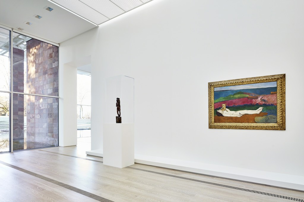 Installation view of the exhibition "Paul Gauguin", Fondation Beyeler, Riehen/Basel, 2015. Photograph by Mark Niedermann Installation view of the exhibition "Paul Gauguin", Fondation Beyeler, Riehen/Basel, 2015. Photograph by Mark Niedermann