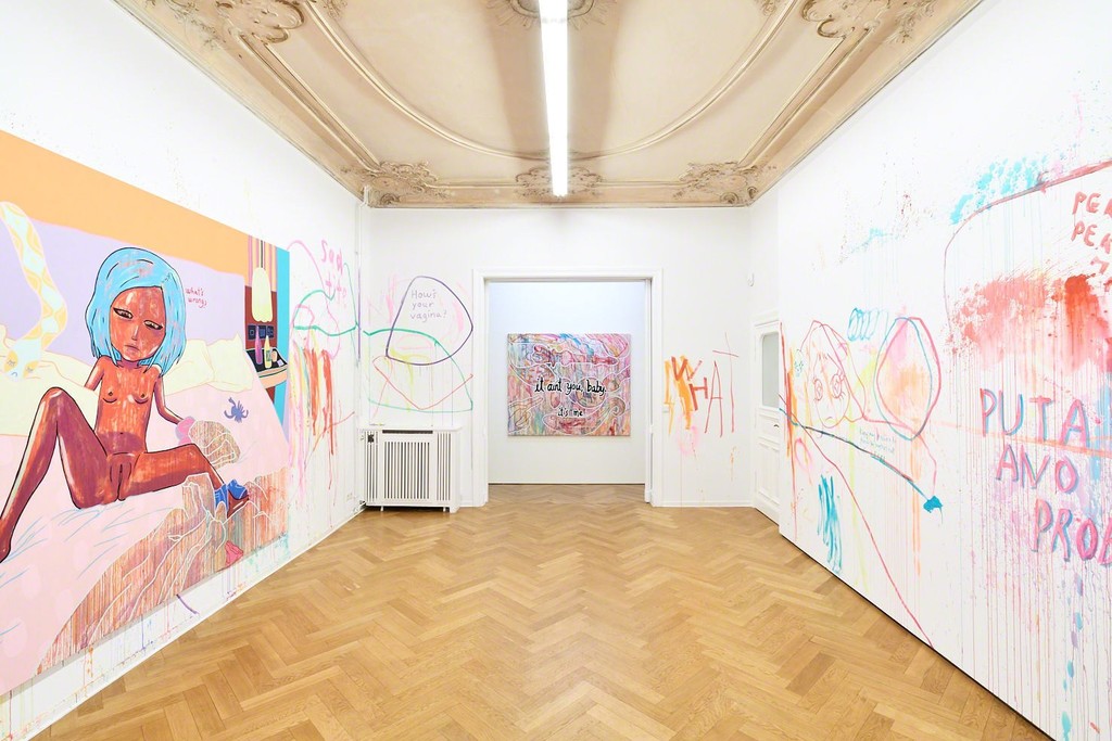 Installation view. Yeo Kaa, "Anxious Lustless Pechay". September 24 - October 5, 2018. Photo: Hannes Wiedemann Installation view. Yeo Kaa, "Anxious Lustless Pechay". September 24 - October 5, 2018. Photo: Hannes Wiedemann