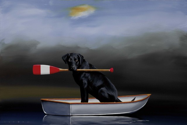 Robert Deyber, ‘Doggie Paddle’, 2011, Martin Lawrence Galleries
