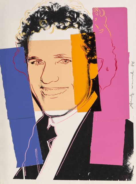 Andy Warhol, ‘Joseph Kennedy II’, 1986, Print, Silkscreen and colored paper collage on paper, Heritage Auctions